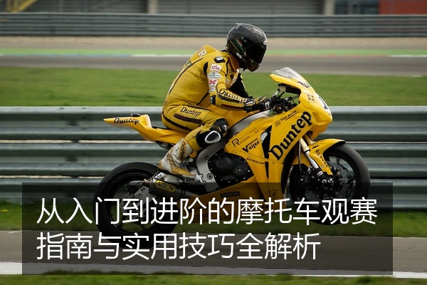 从入门到进阶的摩托车观赛指南与实用技巧全解析